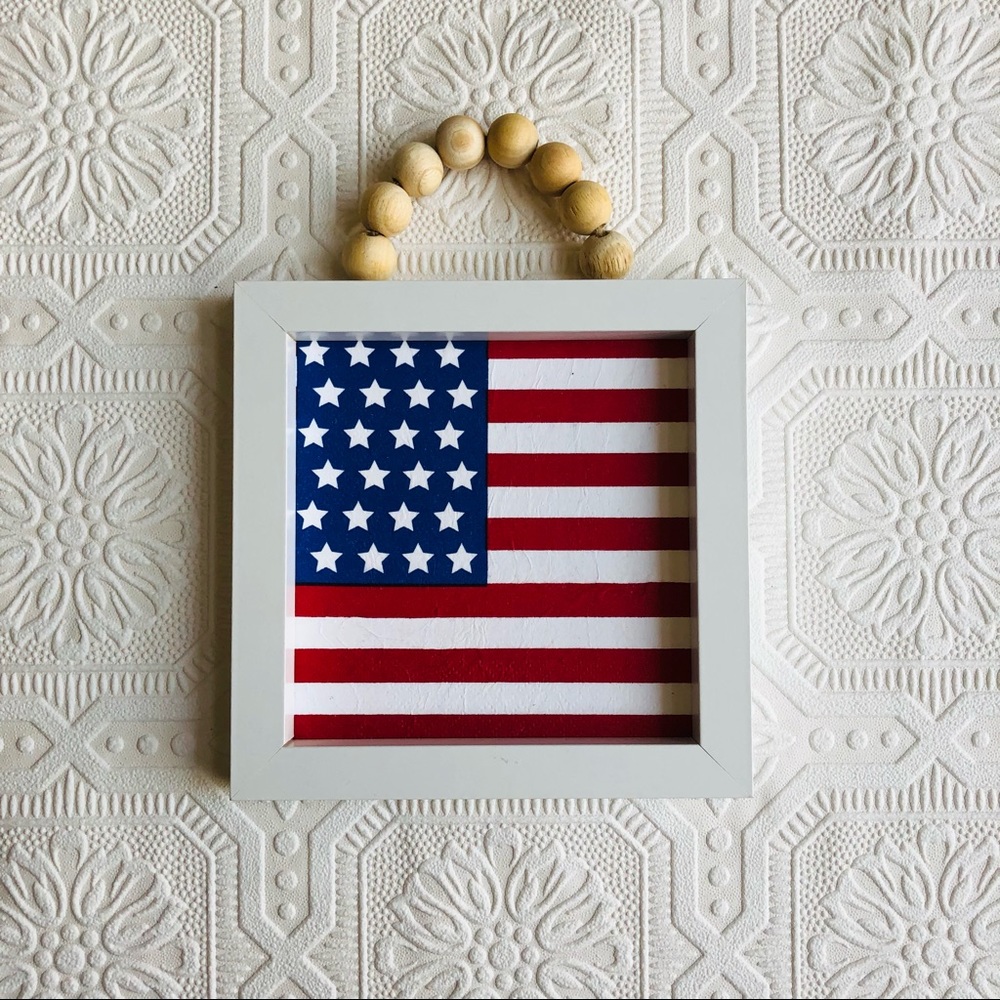 Handmade 4th of July Wooden Decor